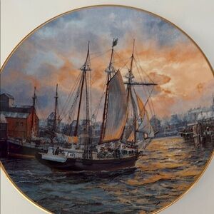 Nautical Themed Decorative Plate